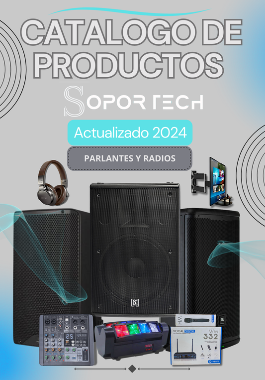 CATALOGO PARLANTES Y RADIOS