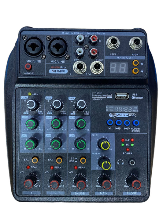 MEZCLADOR AUDIOPRO MFX400