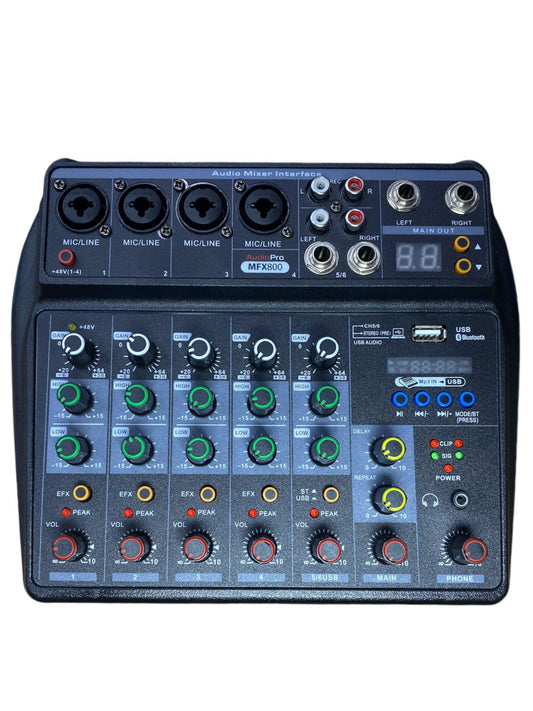MEZCLADOR AUDIOPRO MFX800
