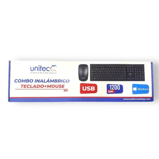 COMBO UNITEC TECLADO + MOUSE