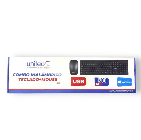 COMBO UNITEC TECLADO + MOUSE