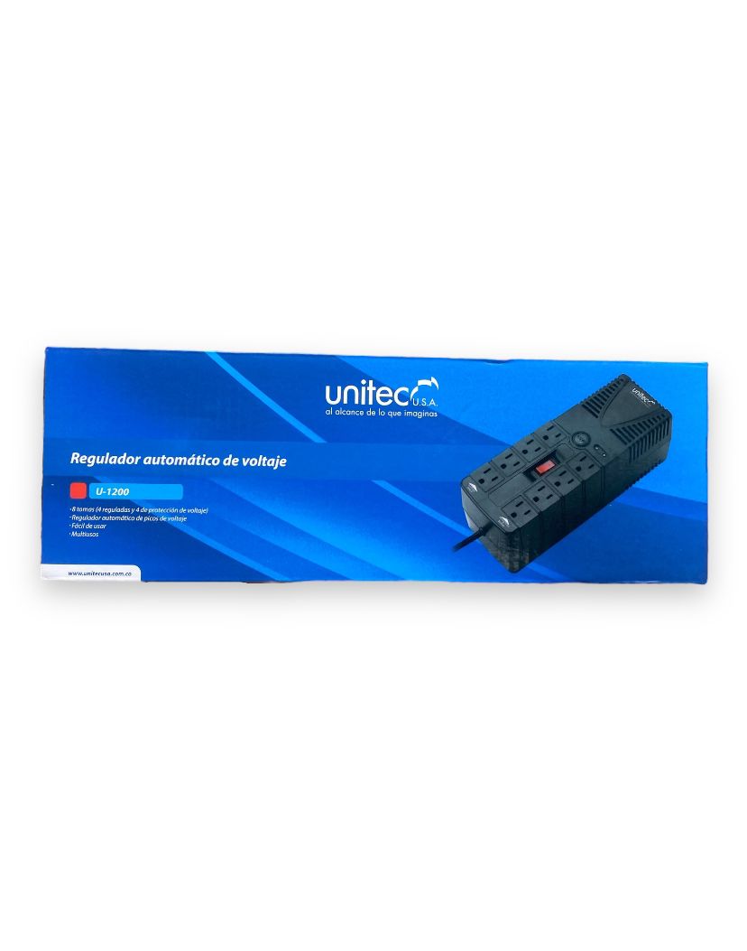REGULADOR DE VOLTAJE UNITEC U1200