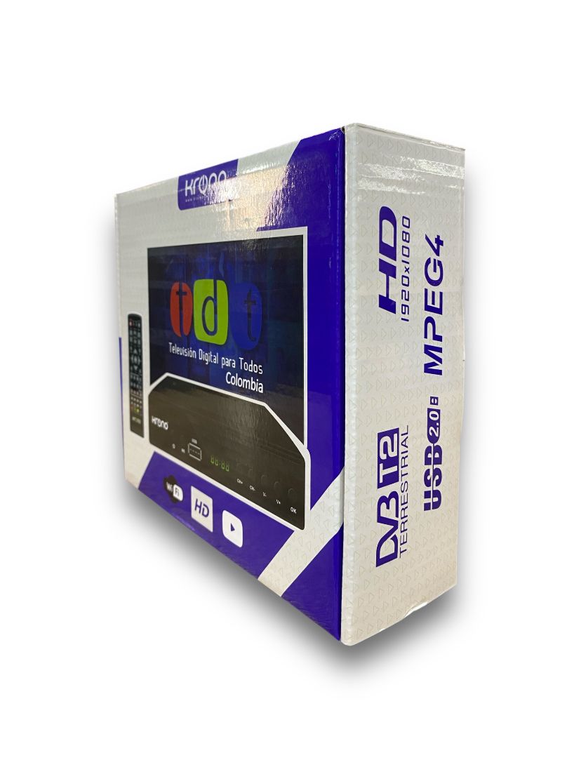 DECODIFICADOR Y ANTENA TDT CRONO