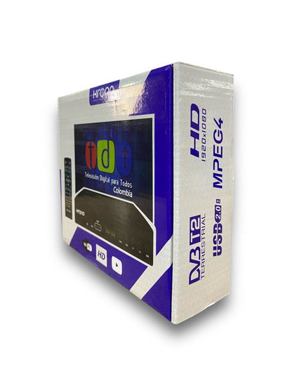 DECODIFICADOR Y ANTENA TDT CRONO