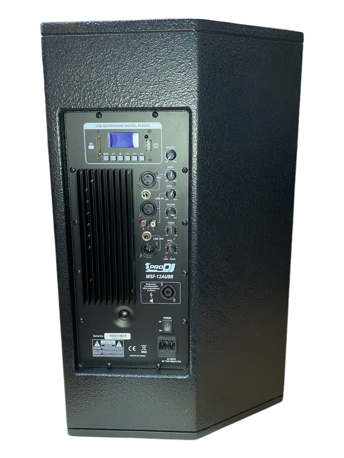 CABINA ACTIVA PRO DJ WSF 12AUBR