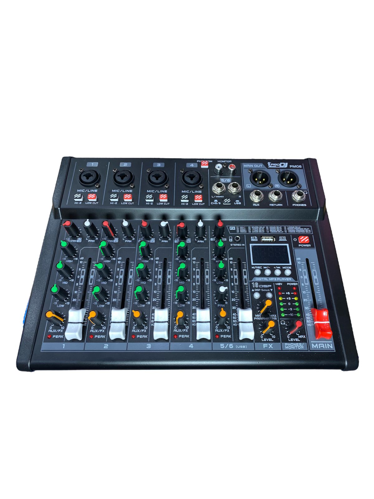MEZCLADOR PRO DJ PM06