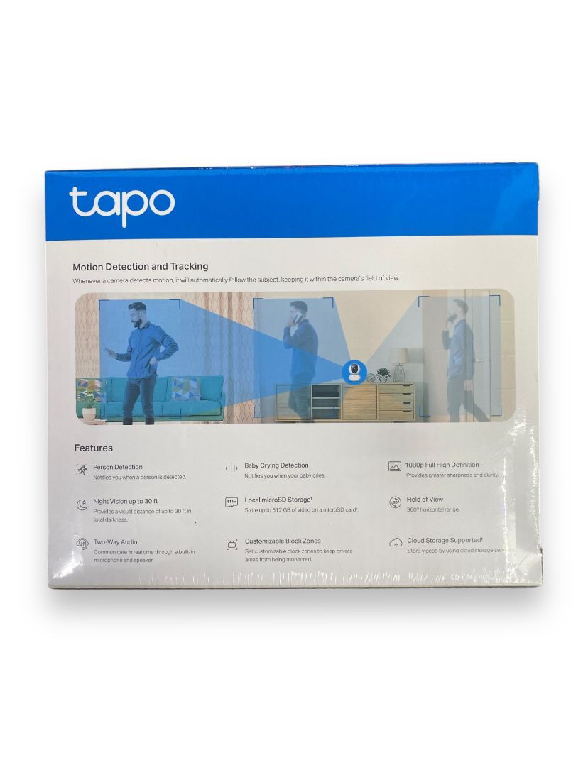 CAMARA DE SEGURIDAD ROBOTICA TAPO 1080