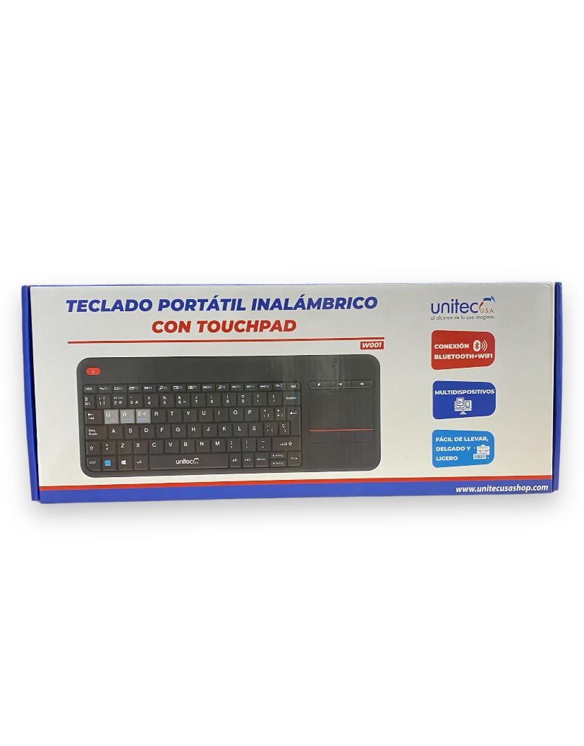 TECLADO INALAMBRICO CON TOUCHPAD  UNITEC