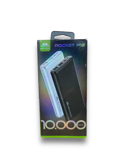 BATERÍA PORTÁTIL 10.000 MHA ROCKET P12
