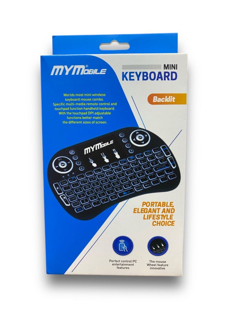 MOUSE Y TECLADO INALÁMBRICO MYMOBILE