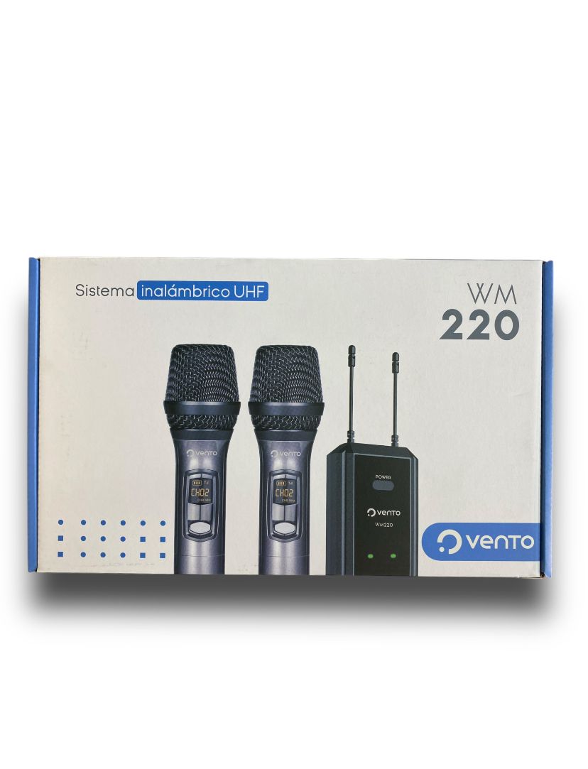 MICRÓFONO INALÁMBRICO UHF VENTO WM220