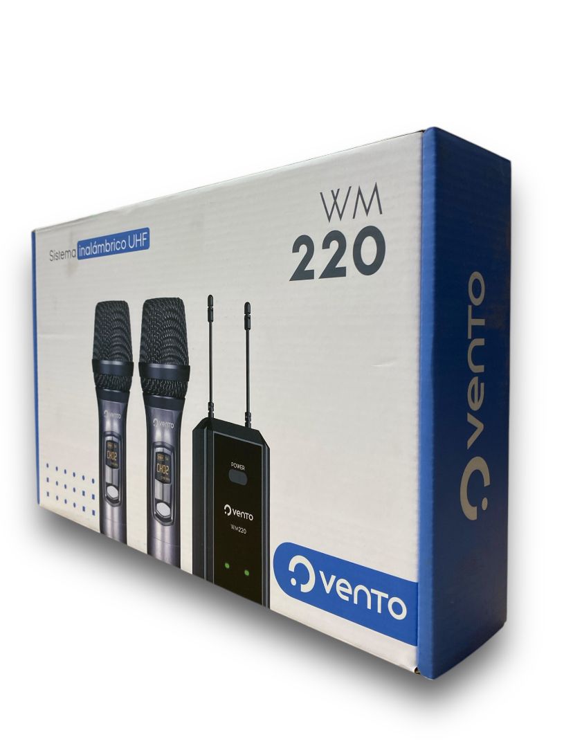 MICRÓFONO INALÁMBRICO UHF VENTO WM220