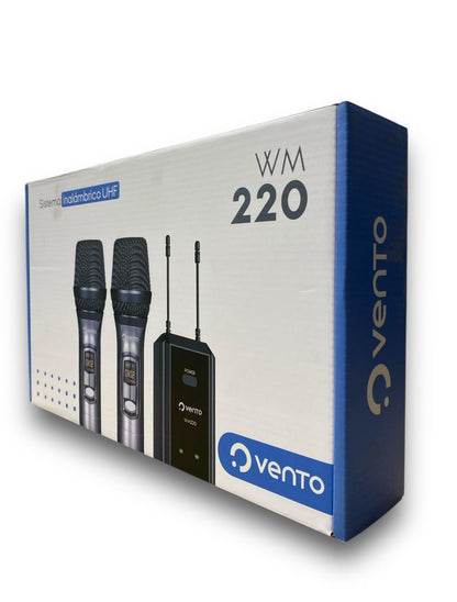 MICRÓFONO INALÁMBRICO UHF VENTO WM220