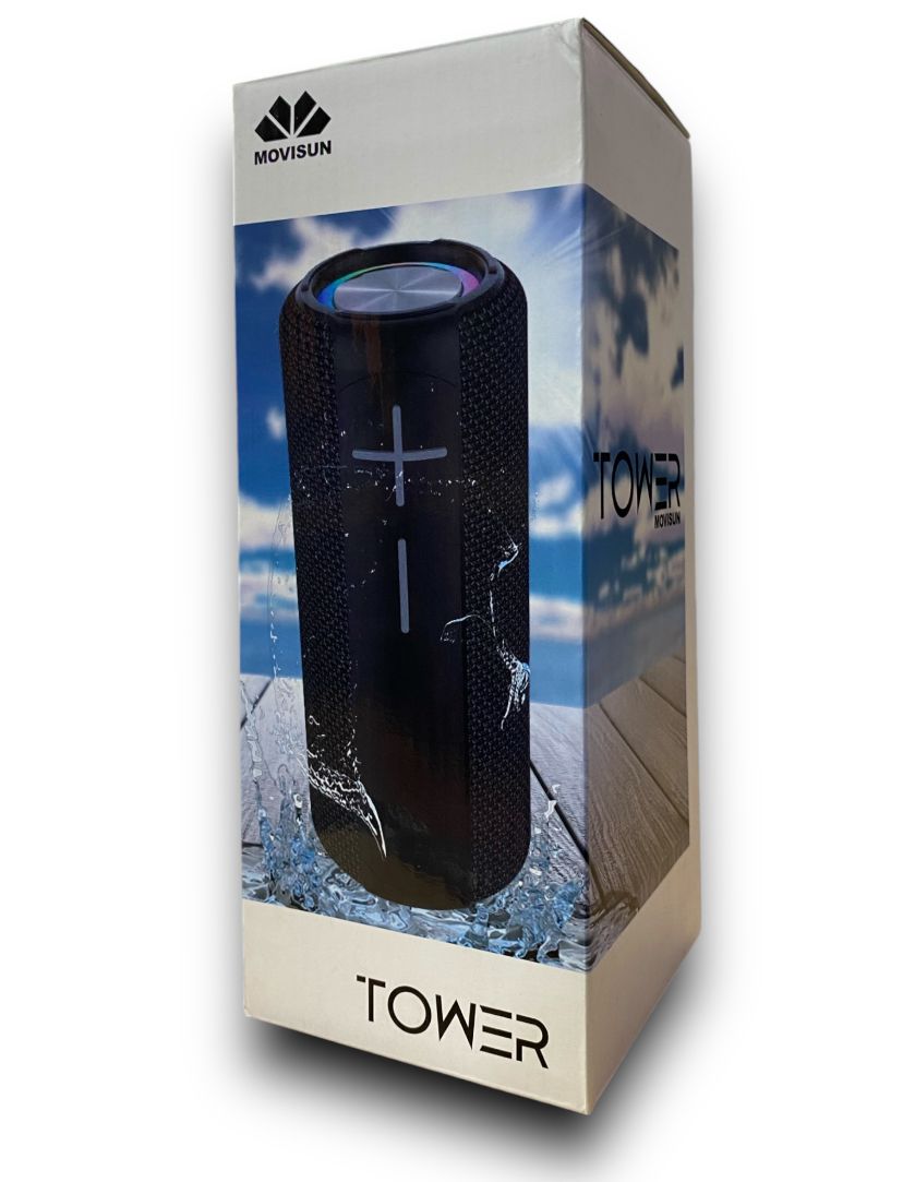 PARLANTE BLUETOOTH MOVISUN TOWER TWS IPX6